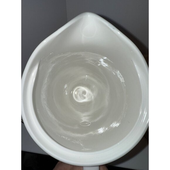 Lenox Viola Simply Fine Pour It On Pitcher with Locking Lid Bone China White NIB - Picture 8 of 9